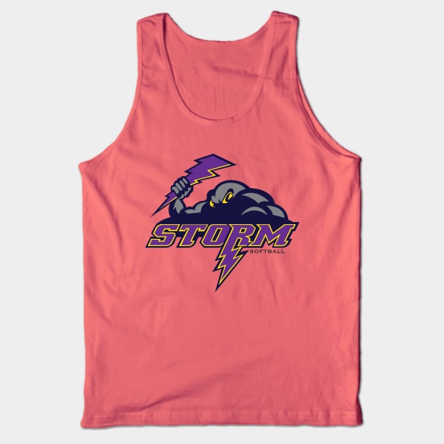 Storm Softball Tank Top by bentx74